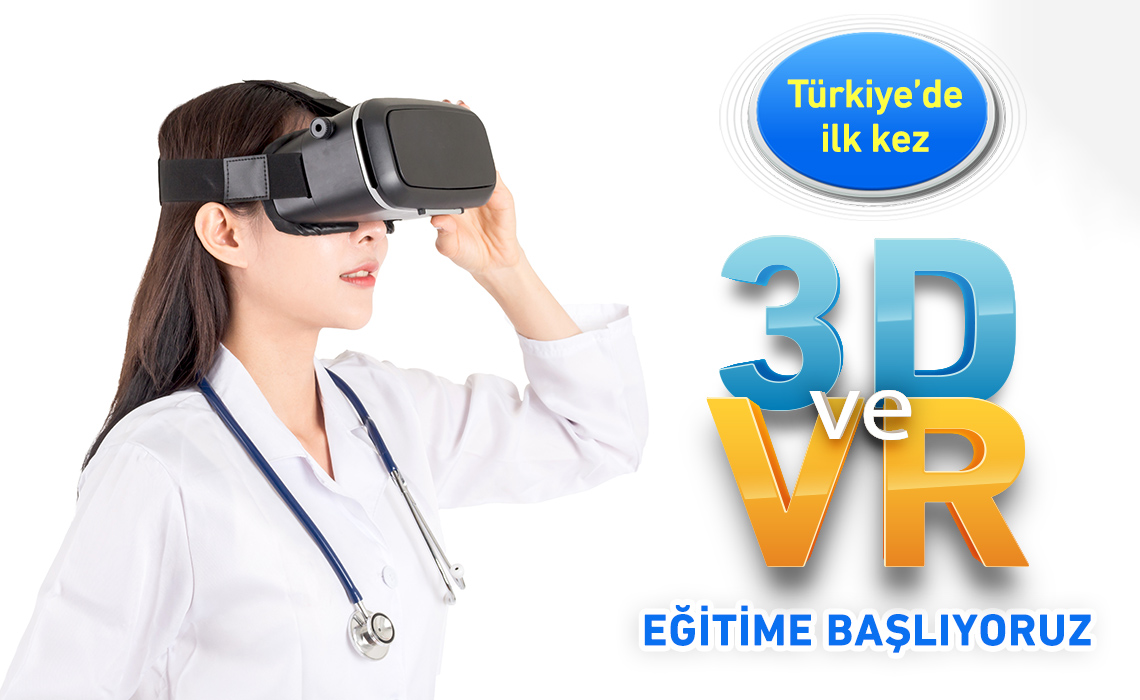 VR ve 3D Eğitime Başlıyoruz